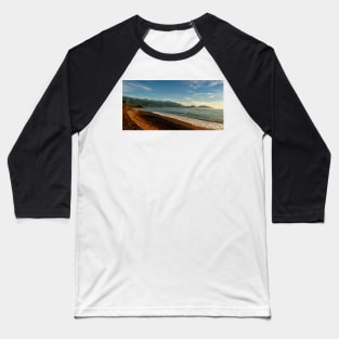 Where the Mountains Meet the Sea Baseball T-Shirt